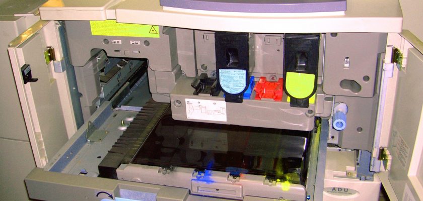printer with a toner cartridges