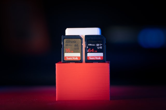 two sd cards